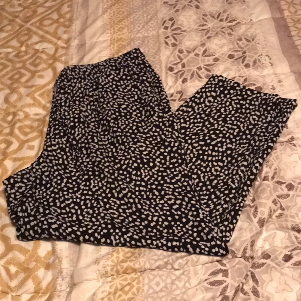Black &White Dress Pants